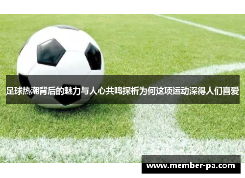 足球热潮背后的魅力与人心共鸣探析为何这项运动深得人们喜爱